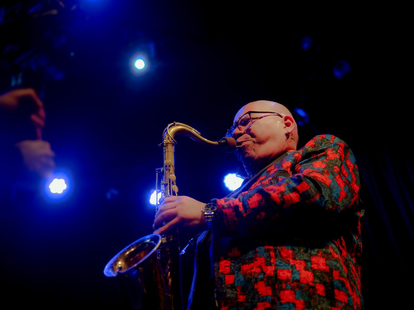 Sax Machine en vivo